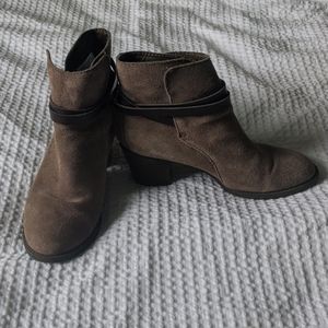 Suede AE Ankle Booties